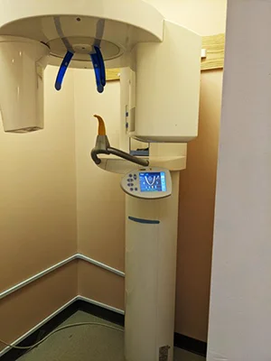 The x-ray machine at Rush Family Smiles